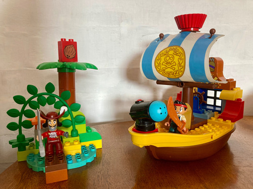 Lego Duplo Barco De Jake Y Los Piratas Del Nunca Jamás 