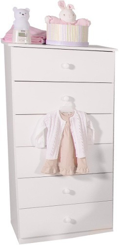 Imagen 7 de 10 de Chiffonier Geza Recto Satinado Blanco