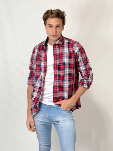 Camisa Cuadrille De Hombre