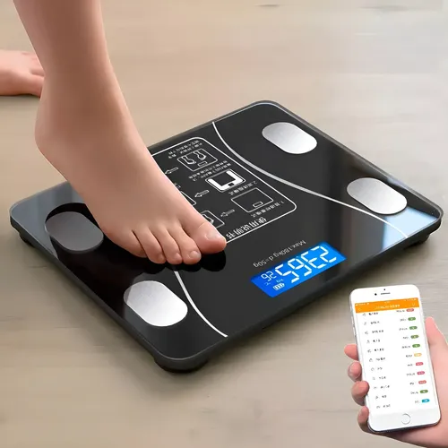 Pesa De Baño Balanza Digital Inteligente Bluetooth App Peso