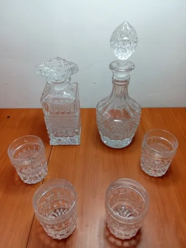 Licorera De Cristal Bohemia (Usado)