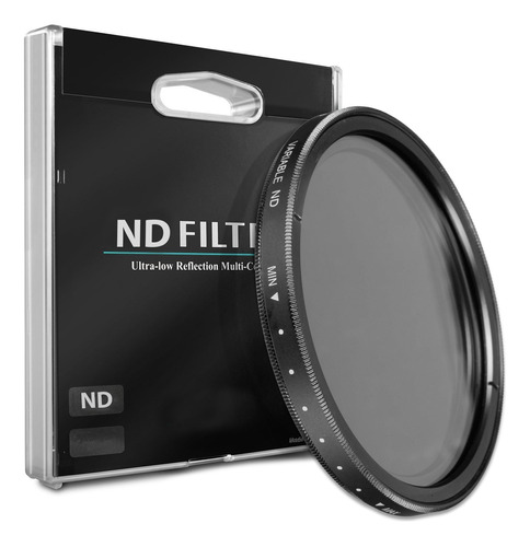 77 Nd Filtro Densidad Neutra Variable Para Sony 85 °f 1.4 G