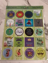Comprar Pack X 5 Planchas De Stickers Del Dia Del Padre 100 Stickers