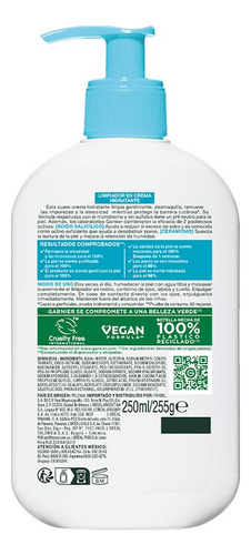 Crema Limpiadora Hidratante Anti-imperfecciones De Garnier Acneica Día/noche