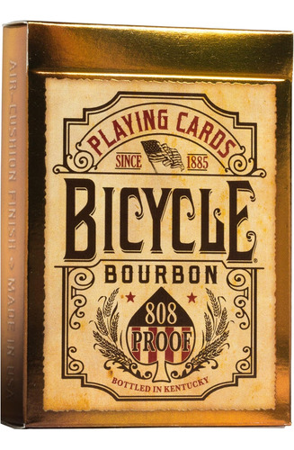 Barajas De Cartas Bourbon Para Bicicleta, Brown'
