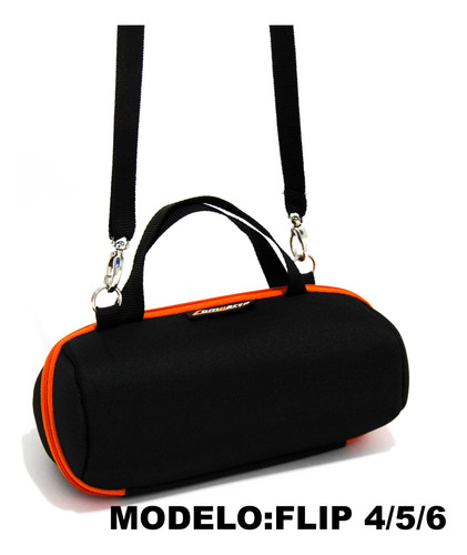 Case  Para Jbl  Flip   5  E  6  Com Alça