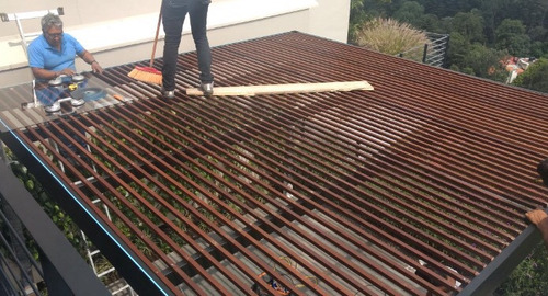 Imagen 3 de 7 de Pergola Para Jardin O Terraza