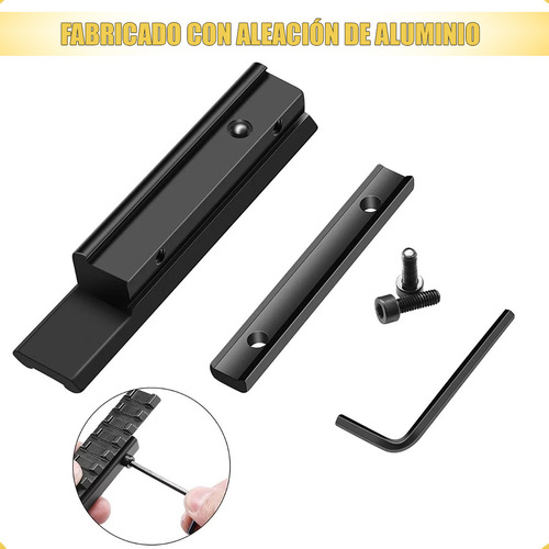X2 Monturas Para Miras Telescopicas Riel Picatinny 11 A 20mm