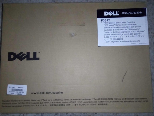 Toner Original Dell 5230 F361t = D524t 7,000 Impresiones