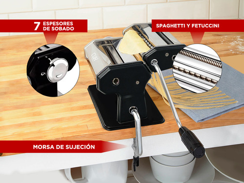 Fabrica De Pastas Gadnic Manual 7 Espesores Acero Inoxidable