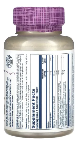 Solaray, Kids Focus Masticables - Unidad a $2333