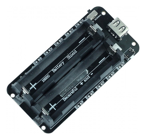 Módulo Shield Duplo Bateria 18650 Para Arduino, Esp32