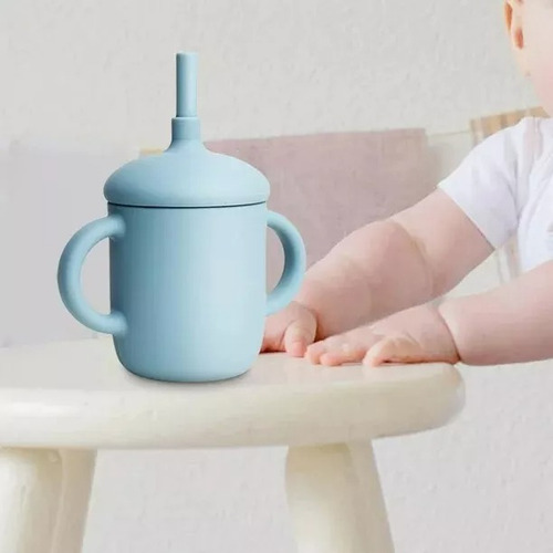 Taza De Silicona Para Bebés, Taza De Aprendizaje