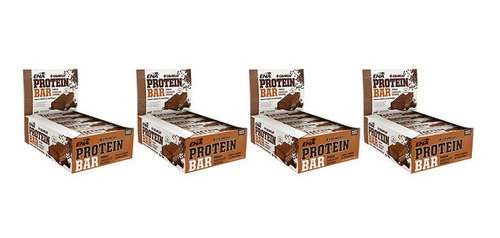 4 Cajas Protein Bar Ena X 16 Unidades Barras De Proteina