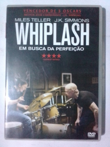 Dvd Whiplash Em Busca Da Perfeição - Original