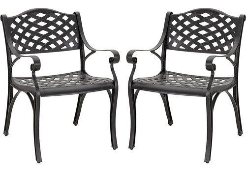 Nuu Garden Patio Dining Chairs Set De 2, Sillas De Patio Int