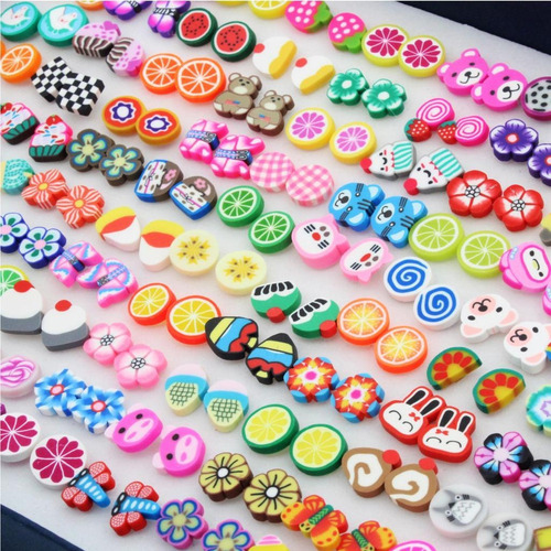 100 Pares De Pendientes Hipoalergénicos For Niñas