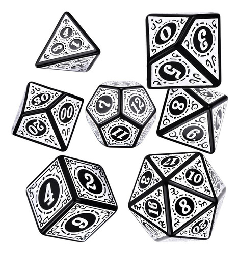 K A Juego De Dados For Accesorios De Juego Iidescent D4 D12