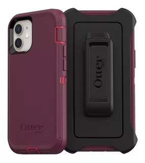 Funda Otterbox Defender Series Para iPhone 12 Mini Bordo