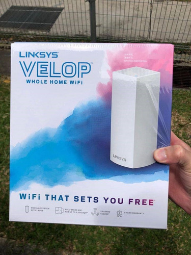 Router Linksys Velop Wi-fi Intelligent Mesh Tribanda (ac2200