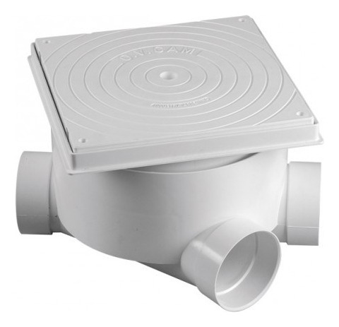 Cámara Inspección Cloacal Pluvial Pvc 40x40 + Aro Prolong