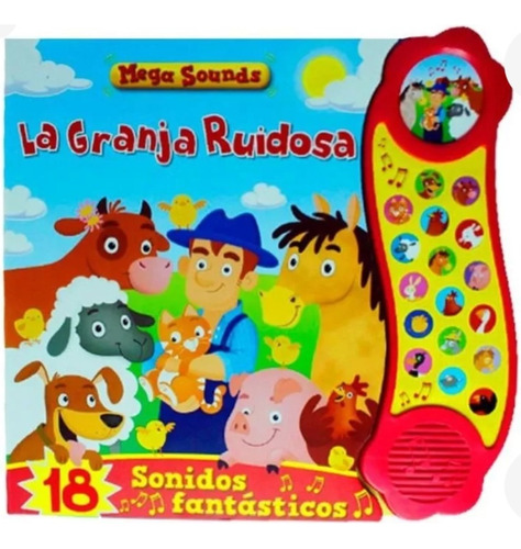 Libro La Granja Ruidosa 18 Sonidos