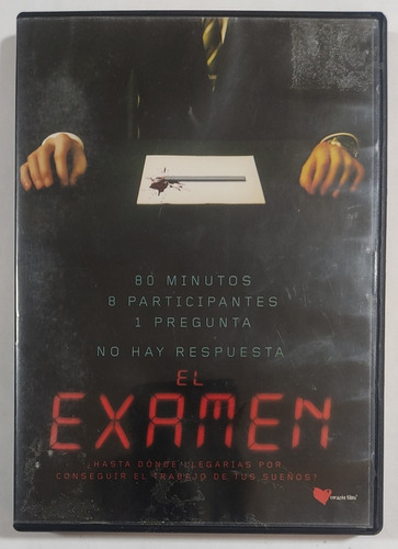 El Examen Dvd 