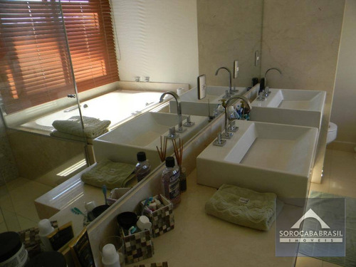 Imagem 29 de 30 de Sobrado Com 4 Dormitórios, 370 M² - Venda Por R$ 3.500.000,00 Ou Aluguel Por R$ 9.000,00/mês - Alphaville Nova Esplanada I - Votorantim/sp - So0120