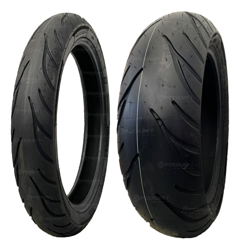 Par Pneu Fat Boy 140/75-17 + 200/55-17 Commander 3 Michelin