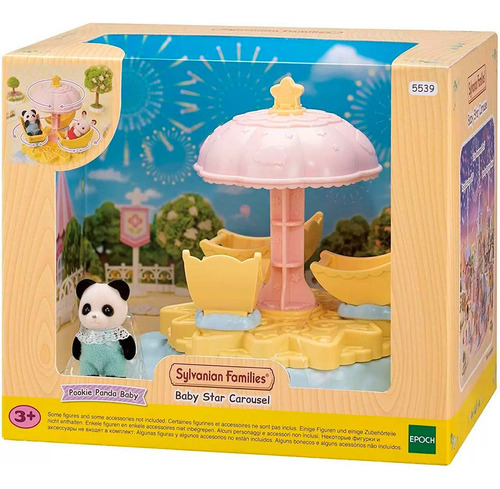 Figura Com Acessório - Sylvanian Families - Carrossel - Epo