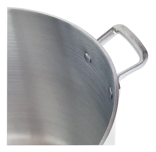 Vaporera Olla 70 Lts Prodom Aluminio Triple Fuerte Color Plateado