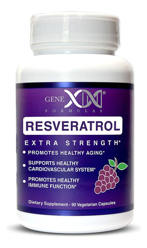 Genex Resveratrol De 1500 Mg Con Bioperina Para Absorcin | C