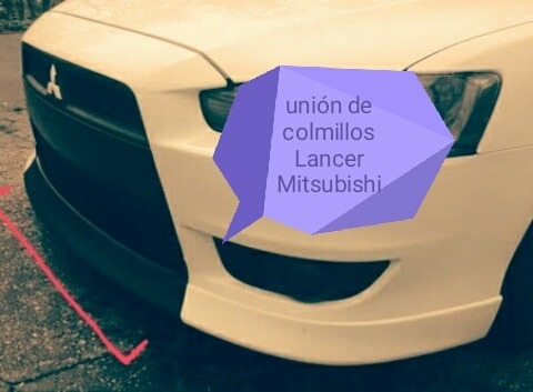 Unión De Colmillos Dé Lancer Mitsubishi