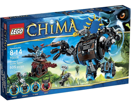 Lego® Legends Of Chima® Gorzan De Gorilla Striker 70008