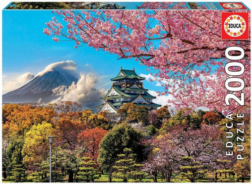 19276 Castillo De Osaka Japón Rompecabezas 2000 Pieza Educa 