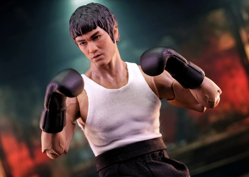 Figura 1/12 Bruce Lee Nwtoys Kung Fu Tipo Mezco (Usado)