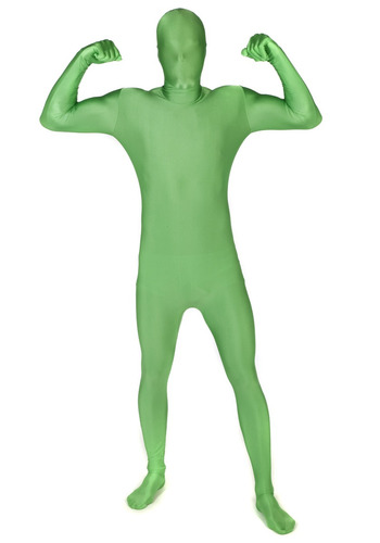 Morphsuit Para Adulto Verde Talla Large Hallowen 