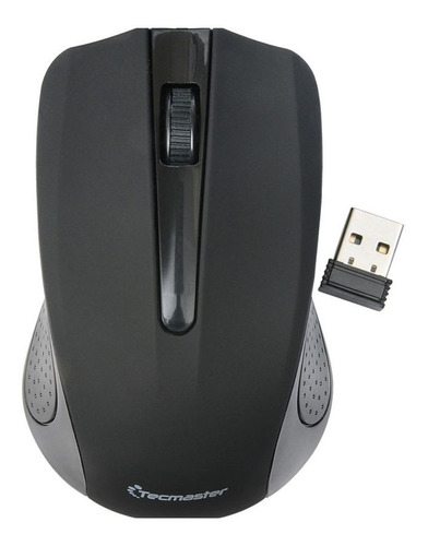 Mouse Inalambrico Negro Tecmaster 2.4 Ghz