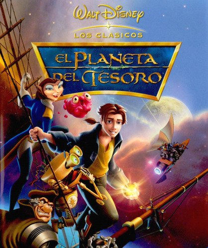 Película Vhs Original El Planeta Del Tesoro Disney