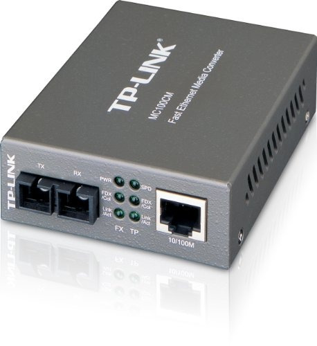 Tp-link Fast Ethernet Media Converter, Hasta 100mbps Rj45 A 