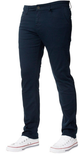 Pantalón Chino De Gabardina De Hombre Varios Colores Envios