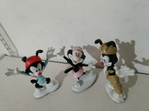 Figuras Plástico Animaniacs Sonrics Hermanos Warner (Usado)