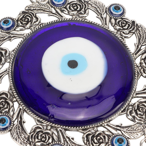 Imagen 5 de 10 de Adorno De Pared Turco De La Suerte Colgante De Ojo Azul CoLG