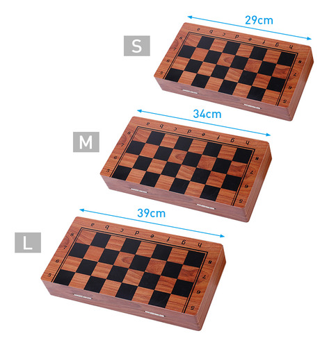 Set De Ajedrez Juguete Educativo Con Sala De Juegos De Viaj
