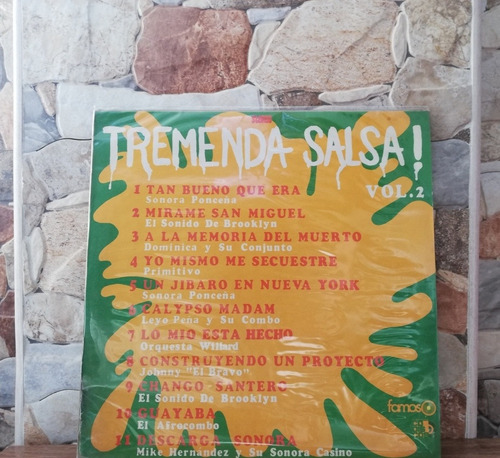 Lp Tremenda Salsa Vol. 2