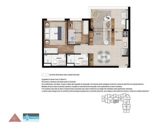 Imagem 26 de 30 de Apartamento Com 2 Dormitórios À Venda, 65 M² Por R$ 350.000 - Tatuapé - São Paulo/sp - Ap5942