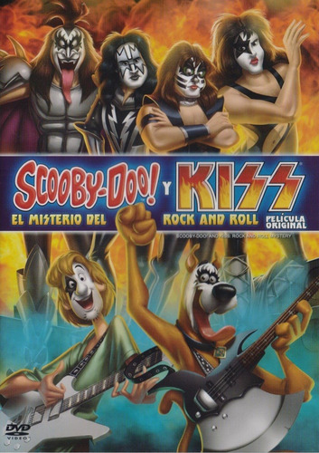 Scooby Doo Y Kiss El Misterio Del Rock And Roll Pelicula Dvd
