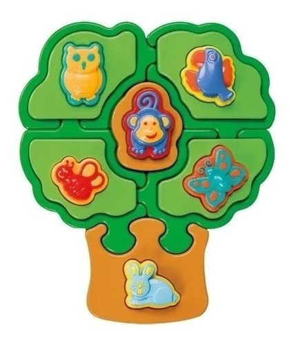 Calesita Puzzle Mania Arbol Didáctico 813 