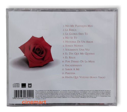 Luis Miguel Mis Boleros Favoritos Disco Cd