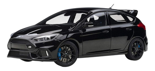 2016 Ford Focus Rs Shadow Black 1/18 Modelo De Coche Por Aut